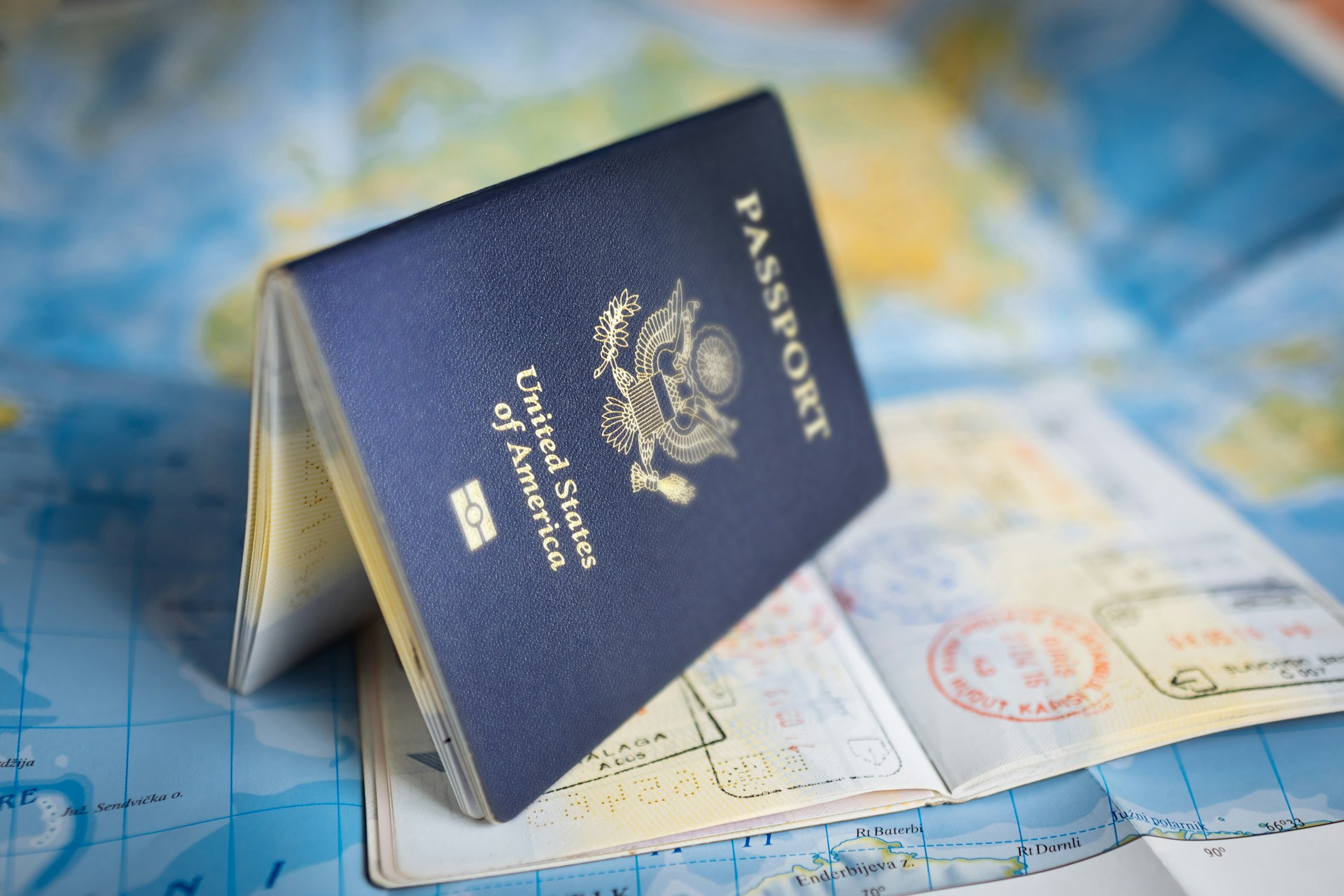 Visa application and passport